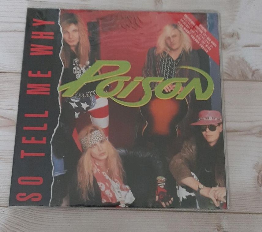 Poison Vinyl 1991 " So Tell me Why " Schallplatte Rock in Salzgitter