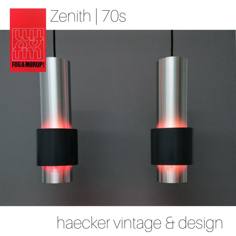 Lampen zu mid century danish design poulsen teak FOG MORUP 70er in München