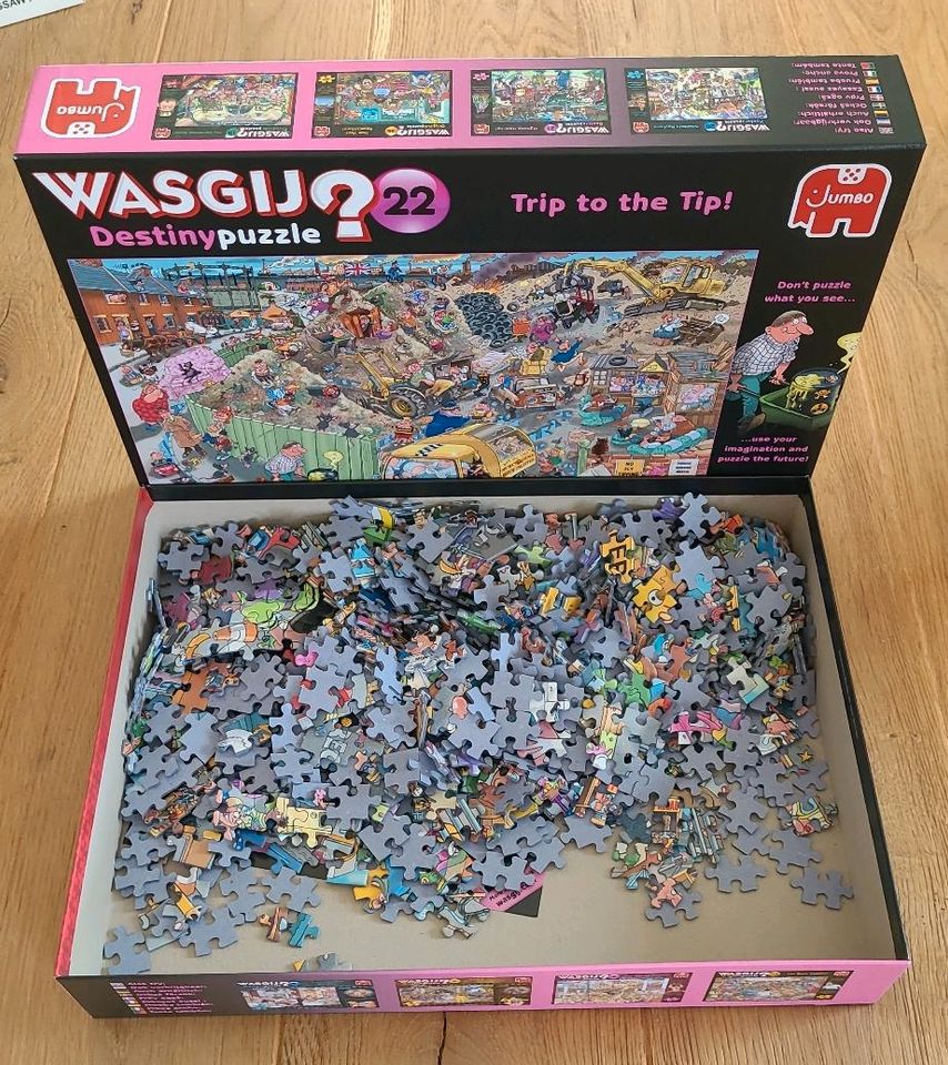 Jumbo Puzzle 1.000 Teile  - "Wasgij? - Trip to the Tip" in Holzminden