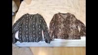 NEU Bluse Shirt Animalprint Schlange Croco schwarz grau 38 M Bayern - Bamberg Vorschau