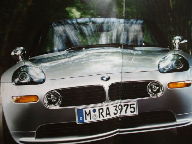 BMW Z8 Roadster Katalog E53 Vorstellung A5 Format Deutsch 1999 in Minden
