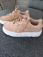 Nike air force 1 pixel braun Wildleder Gr. 36 kaum getragen Baden-Württemberg - Langenau Vorschau