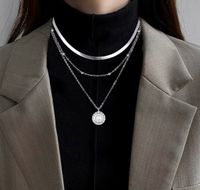 Silber Halskette Muschelkette Damen Halskette Kette Choker 50cm Hessen - Bebra Vorschau