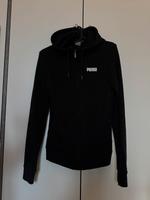 Puma Hoodie mit Reißverschluss in Schwarz, Größe XS Sachsen-Anhalt - Halle Vorschau