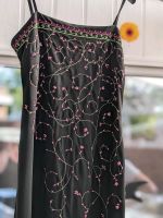 Kleid/ Abendkleid/ Trägerkleid, schwarz mit Blumen Kreis Ostholstein - Lensahn Vorschau