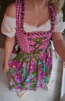 Neu ❤️ Seiden Dirndl + Schürze pink grün 38 40 Heine Strass lang Bayern - Straubing Vorschau