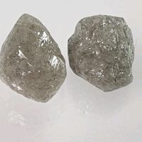 Sammlersteine / 2x Rohdiamant natur ( 3,98 Ct ) 6,4 - 7,1 mm Box Nordrhein-Westfalen - Recklinghausen Vorschau