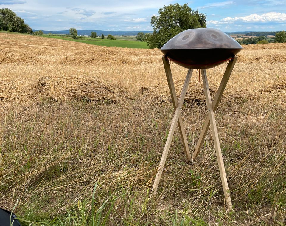 Handpanständer aus heimischen Holz in Nußloch