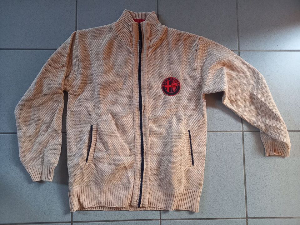 Alfa Romeo Strickjacke mit Logo L, XL, XXL in Bruchsal