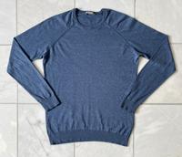 COS Lightweight Fine Knit Cotton Cashmere Sweater Pullover blau Bochum - Bochum-Süd Vorschau