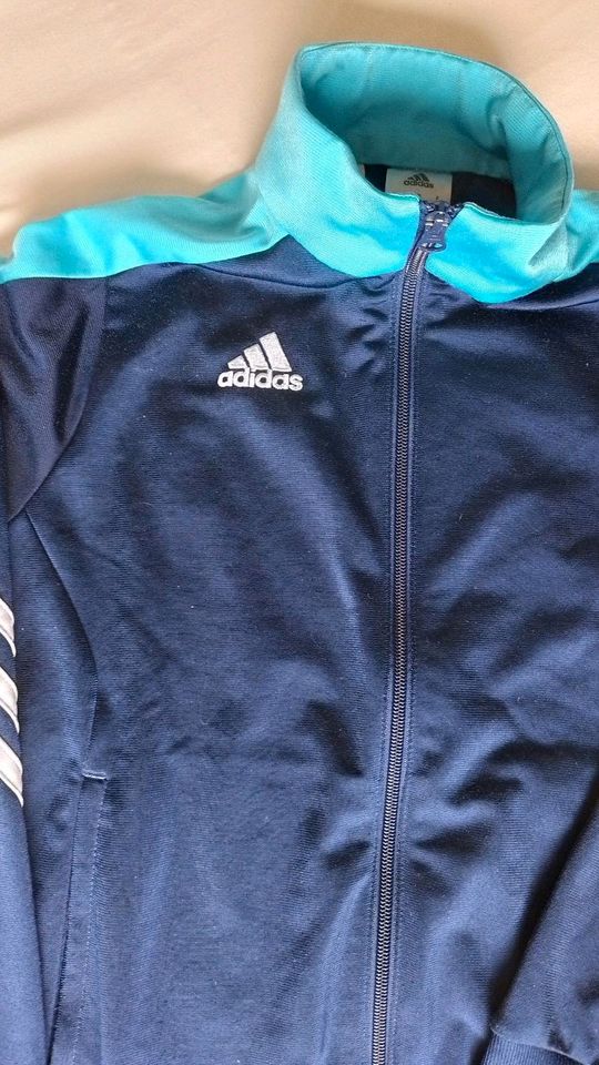 Traingsjacke v. 'ADIDAS' Gr. 152 in Eime