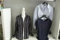 PAKET  1 SEIDEN- BLUSE 1  gestreifte  BLUSE  1 T SHIRT  Gr 42süß Leipzig - Leipzig, Zentrum Vorschau