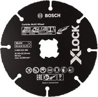 Bosch Trennscheibe X-LOCK Carbide Multiwheel 125x1x22,23mm 26086 Hessen - Stadtallendorf Vorschau