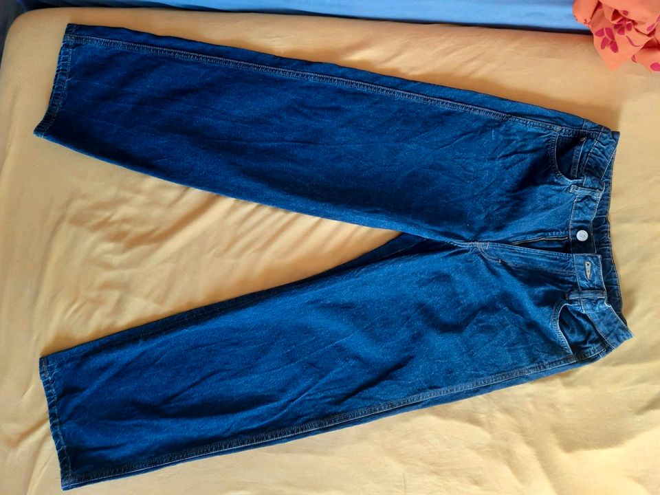 4 Jeans, Jungen, H&M, dunkelblau, Gr. 170 und 164 in Petershagen