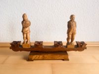 Antiker Holz Kerzenständer Bub und Mädchen geschnitzt Hessen - Groß-Gerau Vorschau