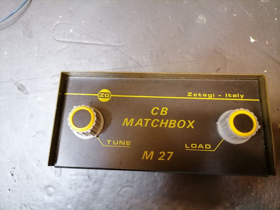 Funk Zetagi M 27 Matchbox 26-28 MHz Antennentuner Amateur in Stelle