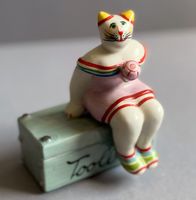 Villeroy & Boch Porzellanfigur Katze auf Toolbox Design Nordrhein-Westfalen - Zülpich Vorschau