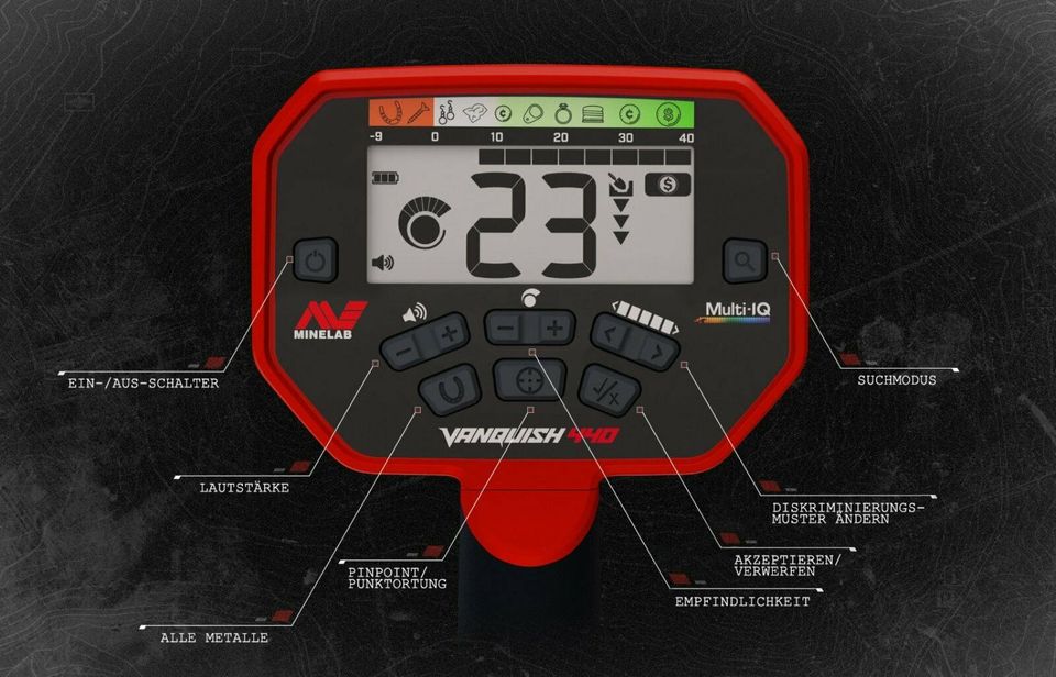 Angebot Minelab Vanquish 440 Metalldetektor + Gratis Pinpointer in Geldern