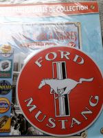 Ford Mustang Blechschild mit Heft in Folie 20 cm Baden-Württemberg - Appenweier Vorschau