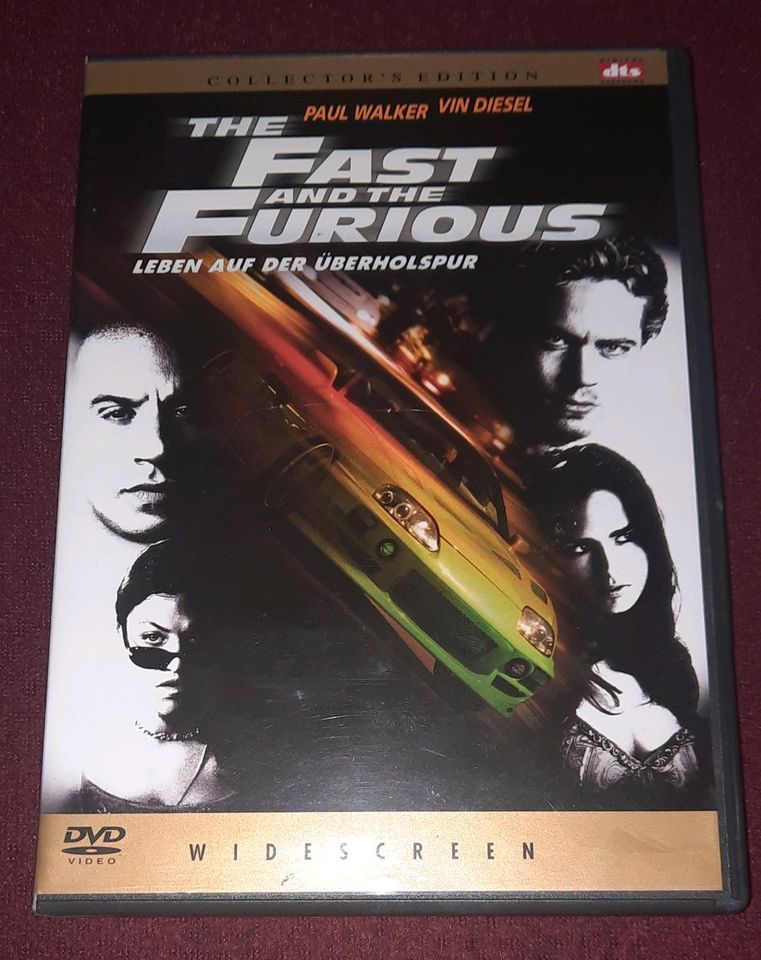 DVD - THE FAST AND THE FURIOUS (Paul Walker, Vin Diesel) in Oberpleichfeld