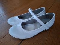 Ballerina weiß Gr. 34 , Kommunionschuhe Bayern - Oberelsbach Vorschau