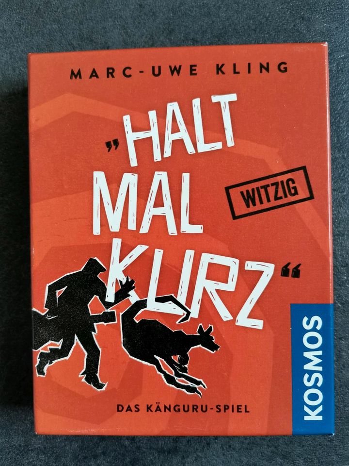 Kartenspiel "Halt mal kurz" in Velbert