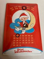 Nostalgie Blechschild Kalender Sandmann Sandmännchen Niedersachsen - Hessisch Oldendorf Vorschau