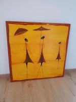 Bild Ona rot gelb "Ants with an Umbrella" 69x68 Druck Gemälde Kr. München - Unterschleißheim Vorschau