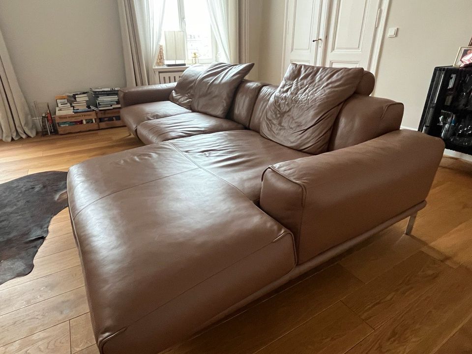 Machakle Ezra - Leder Big Sofa XXL Couch in Frankfurt am Main