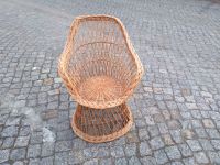 Vintage Korbsessel Rattan Stuhl Berlin - Tempelhof Vorschau