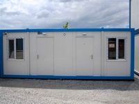 Bürocontainer 7m x 3m = 21 m² RIESIG Baucontainer Duschcontainer WCcontainer Toilettencontainer Container Wohncontainer Wohnraumcontainer Schlafcontainer Baustellencontainer Flüchtlingscontainer Baden-Württemberg - Freiburg im Breisgau Vorschau