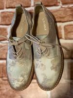 Halbschuh mit Blumenmuster Brandenburg - Cottbus Vorschau