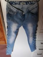 sexy Damenjeans Damenhose Stretchjeans jeansblau L/40 Hessen - Wehrheim Vorschau