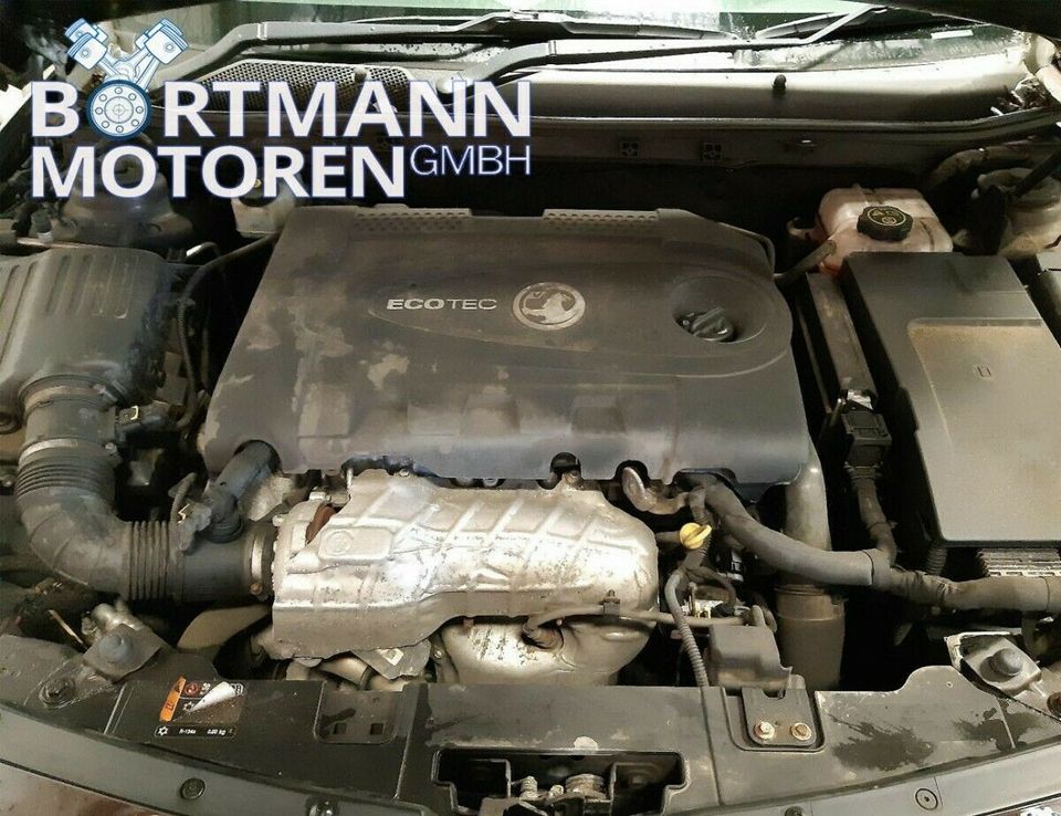 Motor OPEL INSIGNIA 2.0 A20DTE 59.288KM+GARANTIE+KOMPLETT+VER in Leipzig