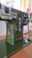 Nähmaschine "Kayser JZB Automatik" incl. Schrank in "Eiche natur" Bayern - Wolfratshausen Vorschau
