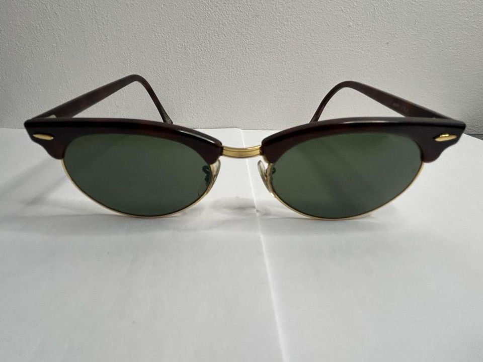 VINTAGE B&L RAY-BAN W1264 MOCK TORT/GOLD MISCHUNG OVALE CLUBMASTE in Berlin