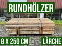 Palisade Rundholz Schneefangholz Stangen Holz - 8 x 250 cm LÄRCHE Nordrhein-Westfalen - Lennestadt Vorschau