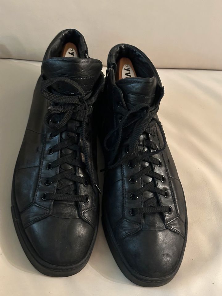 Santoni High Top Sneaker Herren schwarz 44,5 45 in München