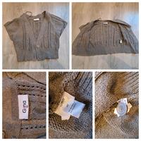 Brauner kurzer Bolero, Strickjäckcken, Gina, Größe 40 Niedersachsen - Holle Vorschau