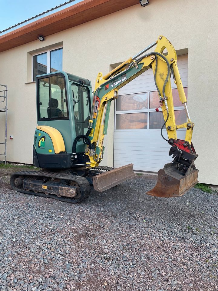 Yanmar 2,7t Minibagger zu vermieten in Schkopau