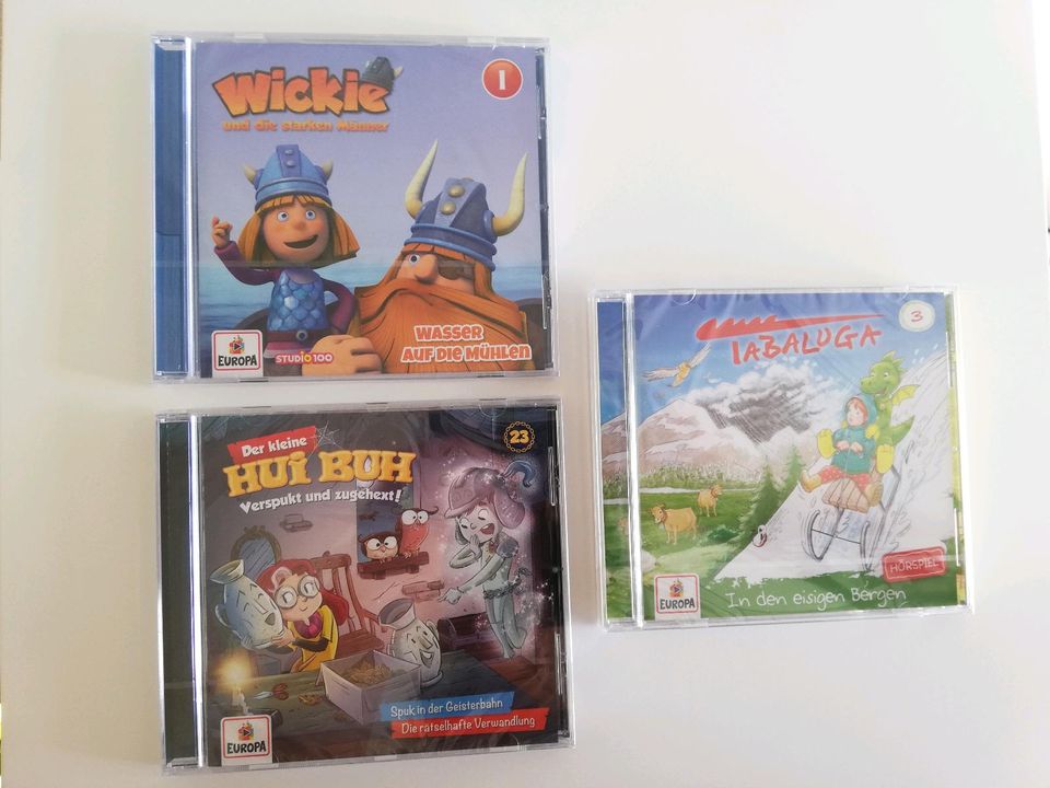 Zwei CDs Original verpackt - Hui Buh, Tabaluga in Markdorf