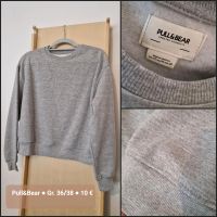 Pullover Sweatshirt Sweater Pull&Bear Grau Gr. S/M 36/38 Hessen - Hofheim am Taunus Vorschau