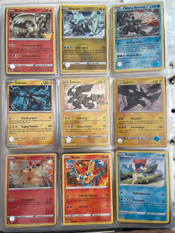 Pokemon Karten: Mew, Mewtu, Lugia, Zapdos, Gengar, Entei, Deoxys in Troisdorf