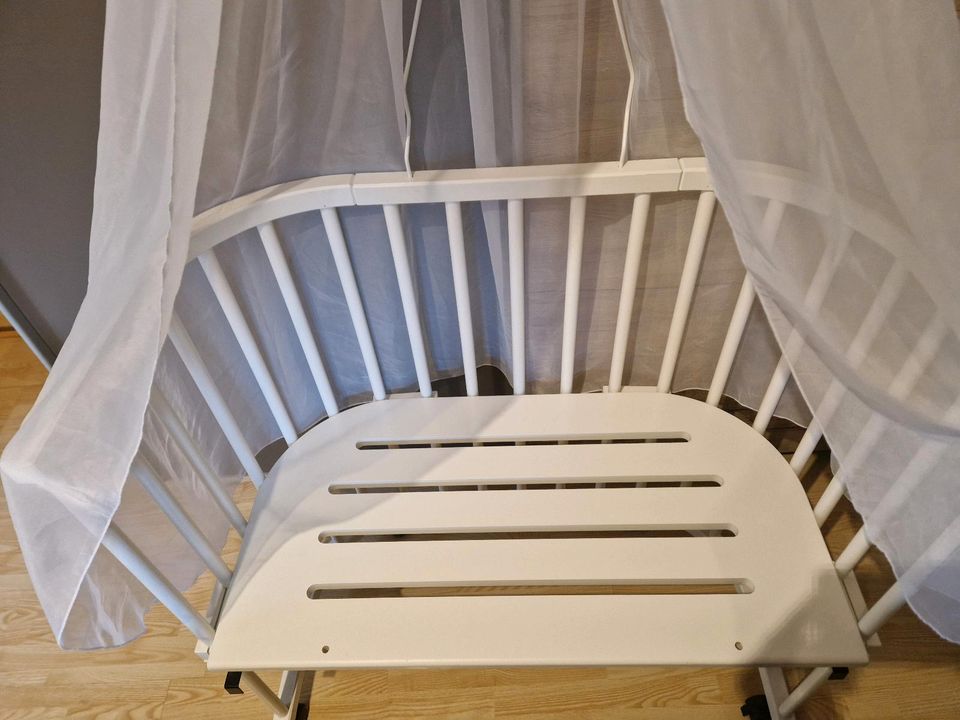 Babybay Beistellbett + Zubehör | auch für Boxspringbett*Neuwertig in Bad Feilnbach