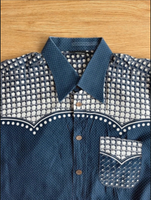 Vintage 70s Style Cowboy Cowgirl Hemd Western Shirt Polkadots Köln - Bickendorf Vorschau