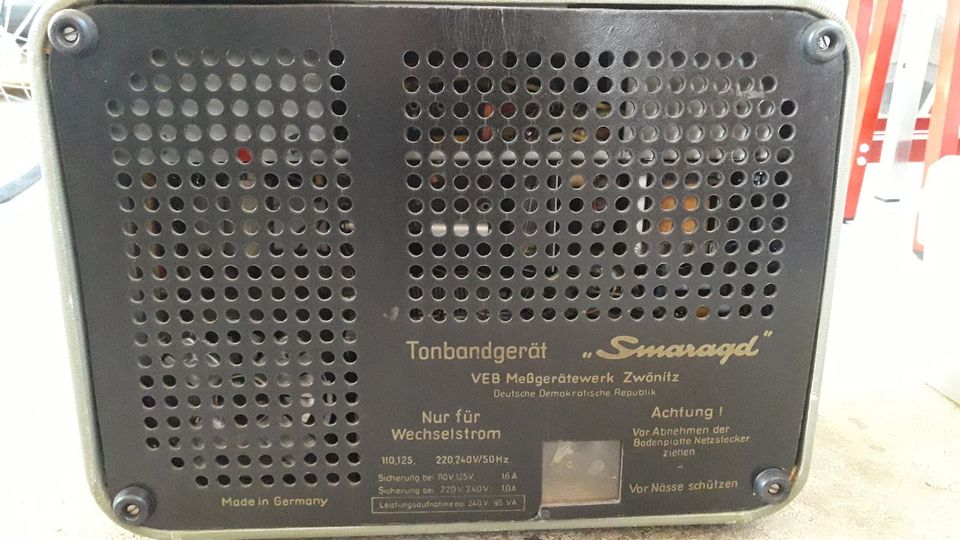 DDR-Tonbandgerät BG 20-5 Smaragd in Teutschenthal