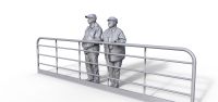 Figuren Passagiere für Schiffsmodell Diorama 3D STL Drucker Sachsen - Eibenstock Vorschau