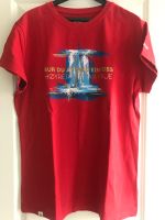 Bergans T- Shirt rot, Gr. XL/44, Aufdruck Wasserfall Niedersachsen - Stelle Vorschau