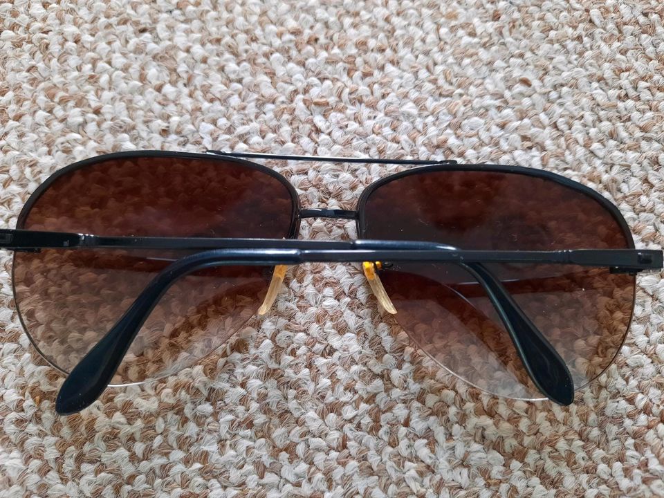 Sonnenbrille Brille Farbverlauf braun in Hemmingen
