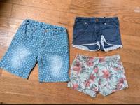 3 kurze Hosen Shorts Jeans Gr. 140 146 Jeans JAKO-O H&M Dresden - Pieschen Vorschau